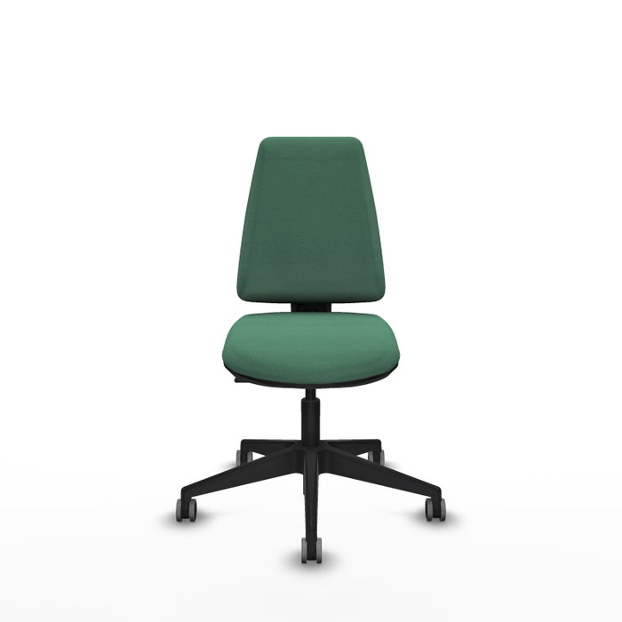 PIQUERAS Y CRESPO Silla de oficina Elche Verde esmeralda sin brazos PIQUERAS Y CRESPO Silla de oficina Elche Verde esmeralda sin brazos