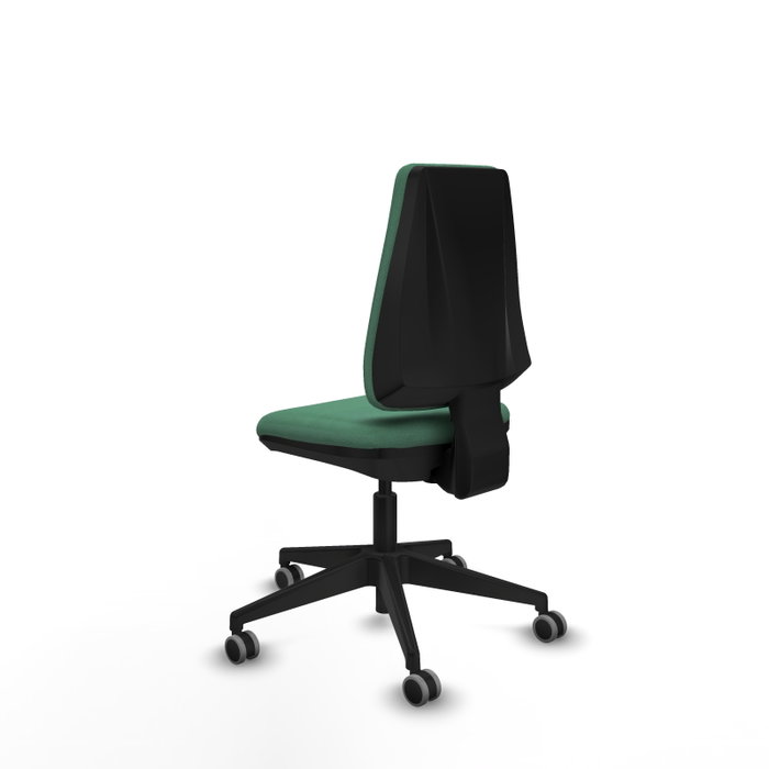 PIQUERAS Y CRESPO Silla de oficina Elche Verde esmeralda sin brazos PIQUERAS Y CRESPO Silla de oficina Elche Verde esmeralda sin brazos