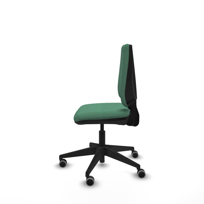 PIQUERAS Y CRESPO Silla de oficina Elche Verde esmeralda sin brazos PIQUERAS Y CRESPO Silla de oficina Elche Verde esmeralda sin brazos