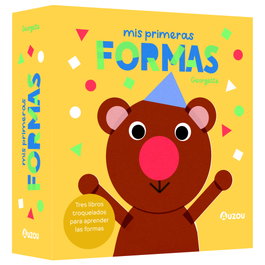 Mis primeras formas. Cofre con tres libros para bebés, AUZOU EDITIONS