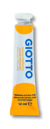 Tempera Giotto 12 Ml (Tubo) Amarillo Base (Set de 6) Tempera Giotto 12 Ml (Tubo) Amarillo Base (Set de 6)