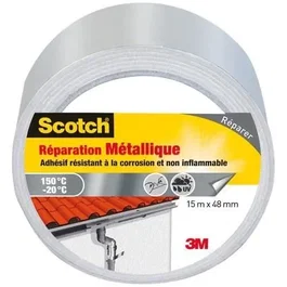 Scotch Cinta adhesiva de reparación de metal 15 m x 48 mm