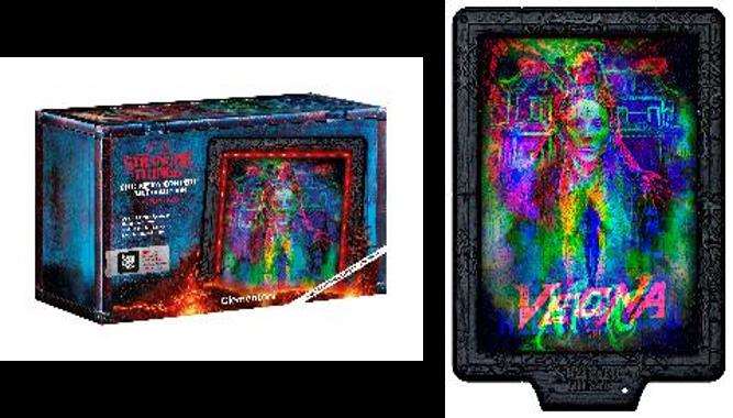 Clementoni Stranger Things Metamorphic Art Collection Puzzle Vecna con efecto luminoso 520 piezas
