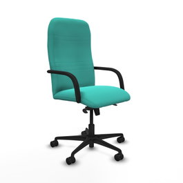 Piqueras y Crespo Sillón de Oficina Letur Turquesa