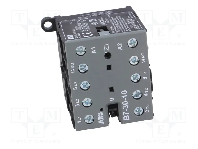 ABB Contactor B7 3-polar 24VAC 12A ABB Contactor B7 3-polar 24VAC 12A