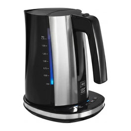 Melitta Look Aqua Deluxe Black 1026-04 AAW4632 Wasserkocher 1,7L 2400W Negro Acero Inoxidable