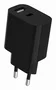 Gembird Cargador USB Universal de 2 Puertos USB-A y USB-C Negro TA-UC-2AC12-01-BK