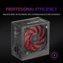 Mars Gaming MPIII850 850W ATX Negro y Rojo