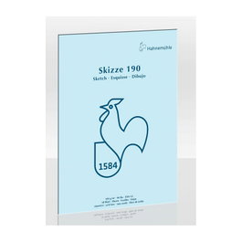 HAHNEMÜHLE Skizzenblock A3 de 50 hojas y 190 g/m²