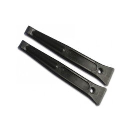 Fasi Juego de 2 Desmontables para Neumáticos con Diseño Plano y Palanca Fácil - Acero Inoxidable