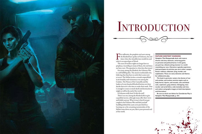 Vampire: The Masquerade 5th Edition RPG libro Gehenna War Sourcebook *Edición Inglés* Vampire: The Masquerade 5th Edition RPG libro Gehenna War Sourcebook *Edición Inglés*