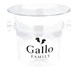 Gallo Balde de cubos de hielo de plástico