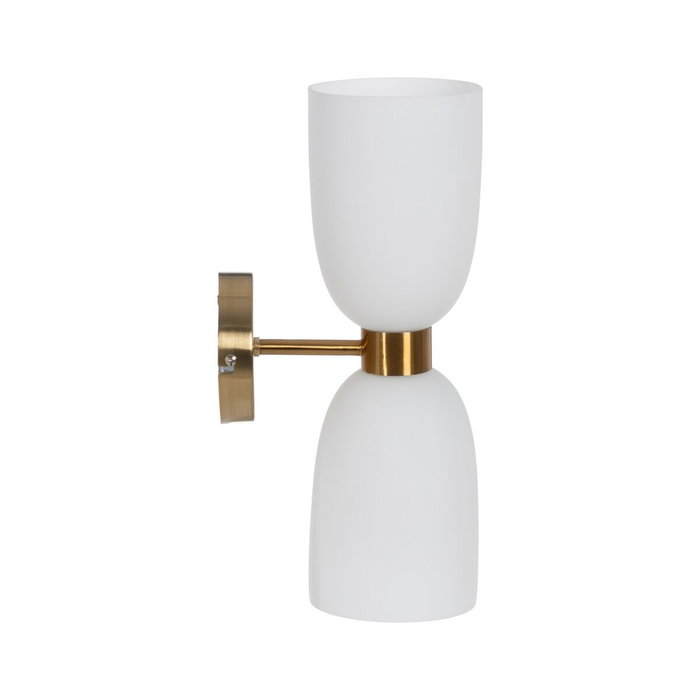 Lámpara de Pared Blanco Dorado 60 W 18 x 12 x 36 cm