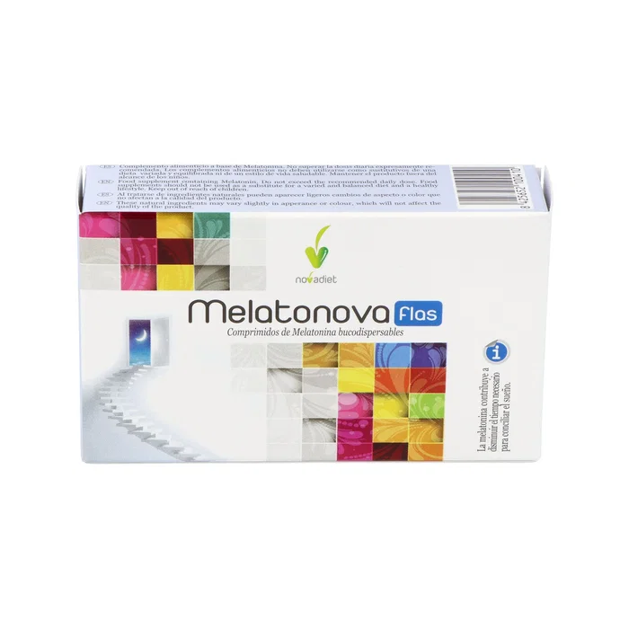 NOVADIET Melatonova Flash 30 comprimidos NOVADIET Melatonova Flash 30 comprimidos