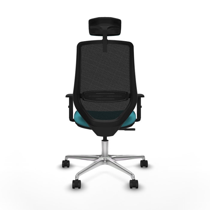 PIQUERAS Y CRESPO Silla de oficina Mardos con mecanismo Sincro, Turquesa y Negro PIQUERAS Y CRESPO Silla de oficina Mardos con mecanismo Sincro, Turquesa y Negro