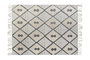 DKD Home Decor Alfombra Moderno Beige 230 x 160 cm Algodon Polyester Rombos