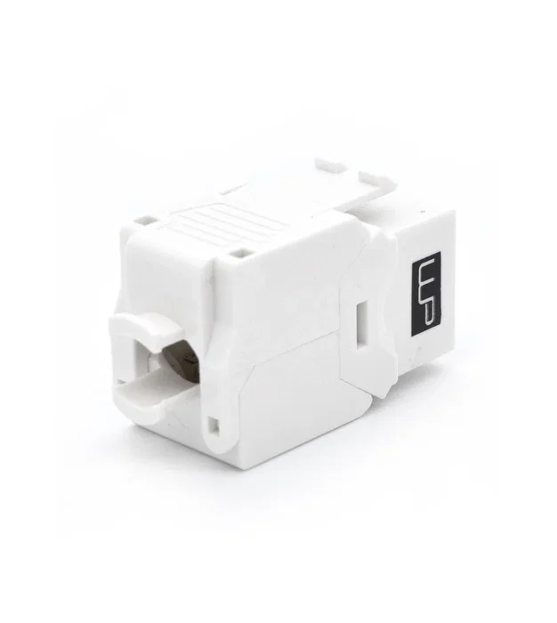WP WPC-KEY-6AUP-TL/W Módulo de Conector de Red Keystone Cat6a Blanco