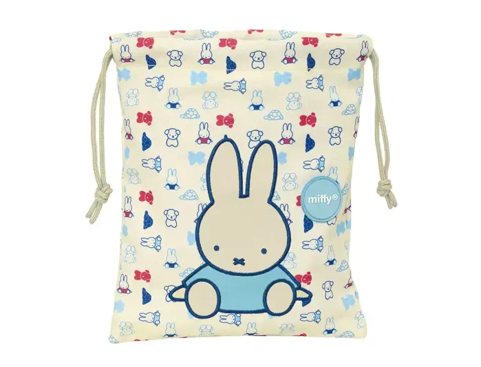 Safta Saquito Merienda Miffy Buddy Reciclado y Repelente al Agua