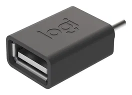 Logitech Adaptador USB-C a USB-A Grafito 956-000005
