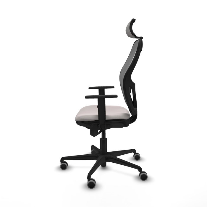 PIQUERAS Y CRESPO Silla de oficina Jorquera Blanco y Gris PIQUERAS Y CRESPO Silla de oficina Jorquera Blanco y Gris