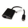 VALUE 12.99.1118 Adaptador USB-C a Ethernet Gigabit con Puerto PD de 100W, USB 3.2 Gen 2, Negro, para PC y Laptop