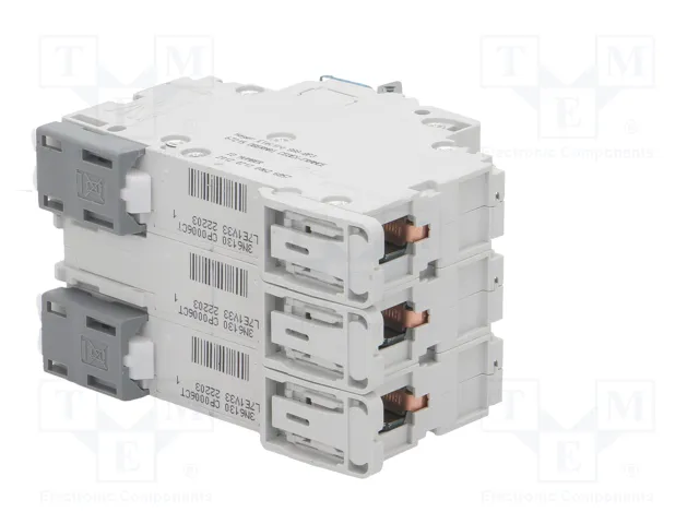 HAGER Interruptor magnetotérmico NCN 3 polos 6A 10kA