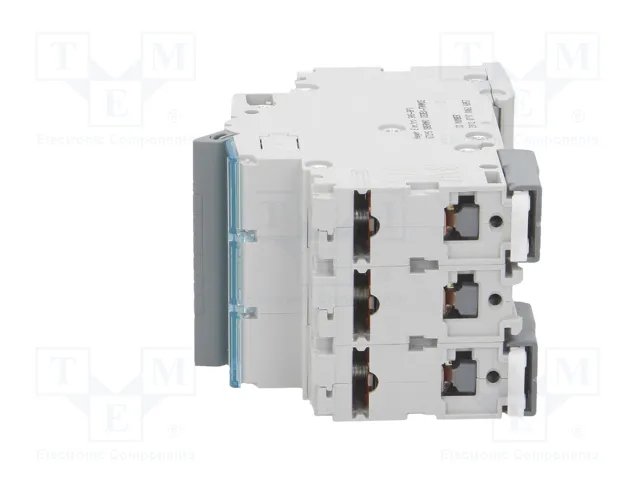 HAGER Interruptor magnetotérmico NCN 3 polos 6A 10kA