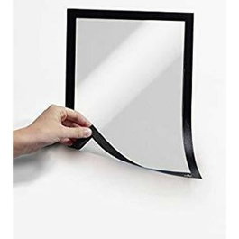 Durable Duraframe Marco Informativo Magnético A4 Negro