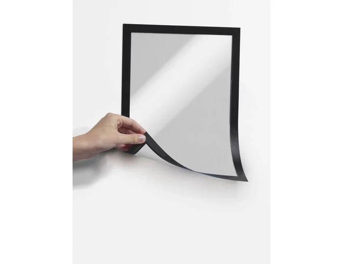 Durable Marco Informativo Magnético DURAFRAME A4 Negro (Pack de 5)