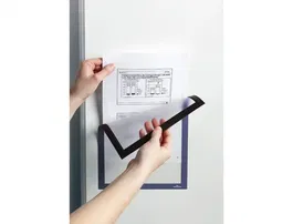 Durable Duraframe Marco Magnético Porta Anuncios y Documentos A4 (210 x 297 mm) Negro