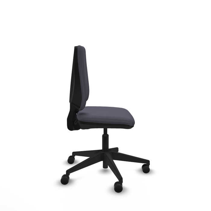 PIQUERAS Y CRESPO Silla de oficina Elche Gris oscuro sin brazos PIQUERAS Y CRESPO Silla de oficina Elche Gris oscuro sin brazos