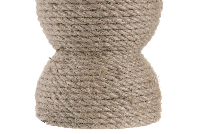 DKD Home Decor Lámpara de Sobremesa Cuerda Dolomita Natural DKD Home Decor Lámpara de Sobremesa Cuerda Dolomita Natural
