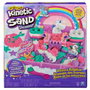 Spin Master Kinetic Sand Reino De Los Unicornios - Caja con 4 Colores de Arena y 8 Accesorios, +3 Años