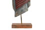 DKD Home Decor Figura Buda de Mango y Hierro, Surtido de 2 Unidades