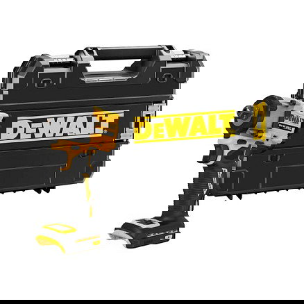 DeWALT DCF922NT-XJ - Akku-Schlagschrauber (Llave de impacto inalámbrica), 1/2", 18V, 406 Nm, sin escobillas, velocidad ajustable, luz LED