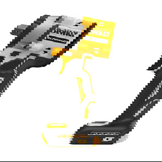 DeWALT DCF922NT-XJ - Akku-Schlagschrauber (Llave de impacto inalámbrica), 1/2", 18V, 406 Nm, sin escobillas, velocidad ajustable, luz LED