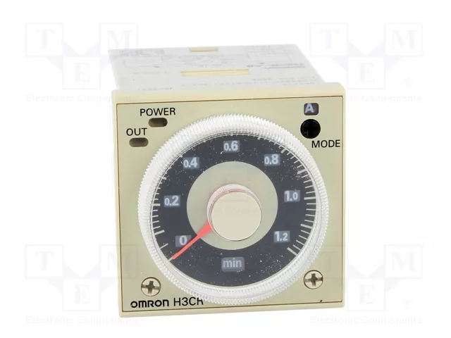 OMRON H3CR-A8 Relé de tiempo analógico 24-48VAC/12-48VDC DPDT