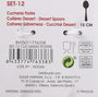 Privilege Set 12 Cucharas Postre Privilege (24 Unidades)