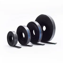 Vention Tira Organizadora de Cables KAABA 1m Negro