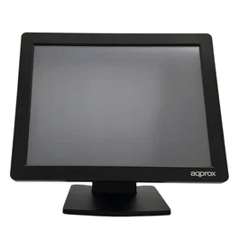 Approx Monitor TPV táctil 15 pulgadas Resistivo Negro