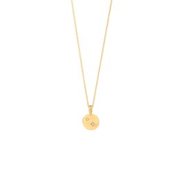 Secrecy Collar STAY IN YOUR MAGIC con Diamante y Baño de Oro de 18k