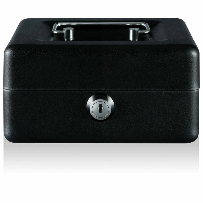 Yale Caja de dinero con aceptador de monedas - Negro
