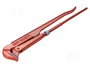 STAHLWILLE Llave inglesa de cierre automático 140mm rojo