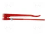 STAHLWILLE Llave inglesa de cierre automático 140mm rojo
