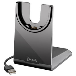 HP Poly Base de Carga USB-A para Auriculares Voyager Focus 2 y 4300