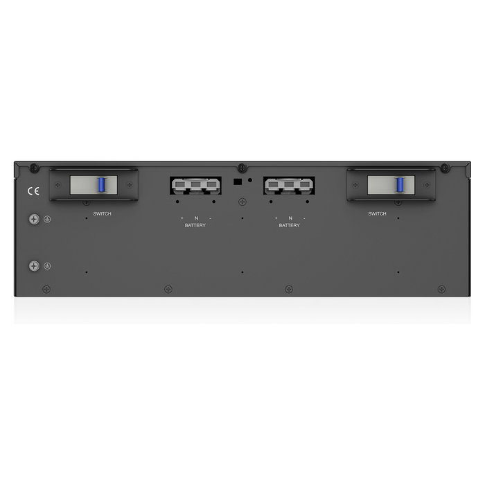 Digitus Batería Externa SAI (UPS) 6kVA/10kVA - Módulo de Ampliación, Rack 2U, Hot-Swap, 120V, Negro