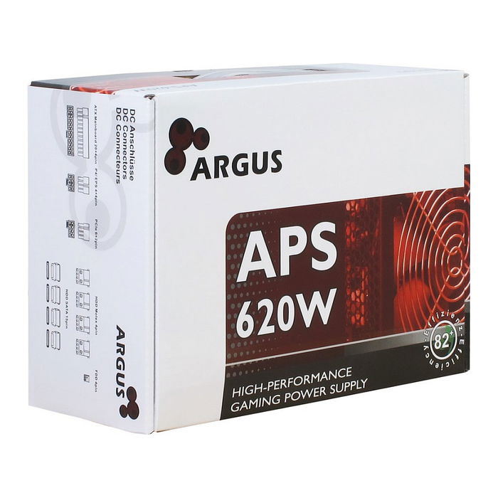 Inter-Tech Argus APS-620W Fuente de Alimentación ATX 620W