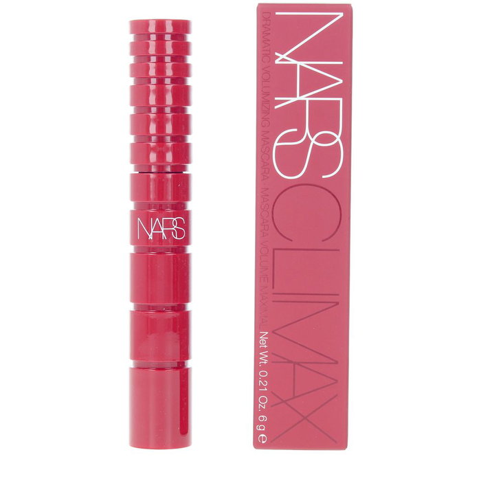 Nars Mascara de Pestañas Climax 6g - Máscara Volumen Excepcional y Rizado Instantáneo, Negro Profundo, Cepillo Innovador