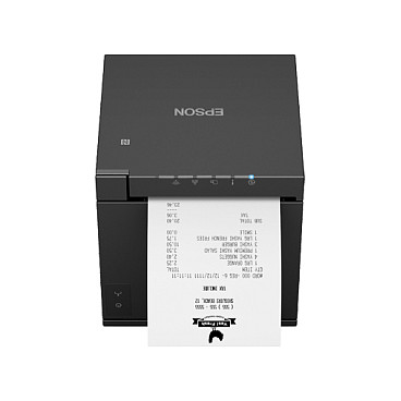 Epson Impresora Térmica de Recibos TM-M30III [C31CK50112] - 203 x 203 DPI, Conexión USB, Ethernet, Negro, Compatible con Windows, Mac, Android, iOS