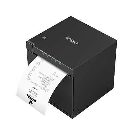 Epson Impresora Térmica de Recibos TM-M30III [C31CK50112] - 203 x 203 DPI, Conexión USB, Ethernet, Negro, Compatible con Windows, Mac, Android, iOS